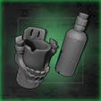 3.png Sea of Thieves Skull Potion Bottle 3D print model