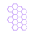 top_4.obj sample of honeycomb-shaped filaments. (campione di filamenti a nido d'ape)