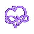 Love+Infinite.STL Infinity Love Pendant