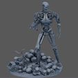S-51.jpg Terminator T-800 Endoskeleton Salvation Diorama T2 Improved Version