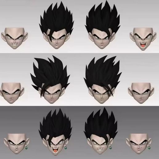 Ultimate gohan and Black Gohan for sh figuarts