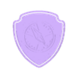 badge (tracker) #6 - 1.stl Высечки для печенья PAW Patrol - значок (Следопыт) (стиль 6)