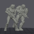 odst1.png Halo Flashpoint : Custom Reach Spartans 40mm