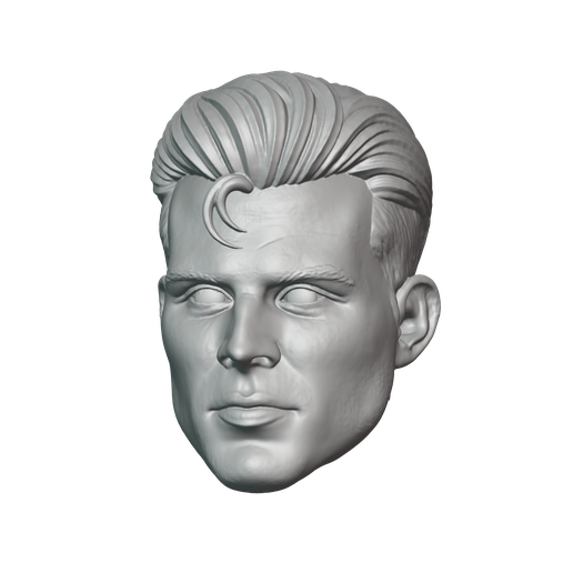 2x WUNDERKIND (WCW) Head Sculpt by MANIACMANCAVE3D