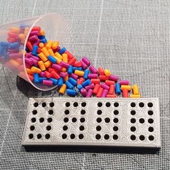 Objets.jpg Fichier STL gratuit Plaque de codage - 4 digits - Escape Game・Plan pour imprimante 3D à télécharger