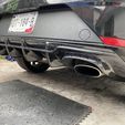 IMG_0204.jpg SEAT Leon CUPRA Typ5F Rear Diffuser ROART ENGINEERING style