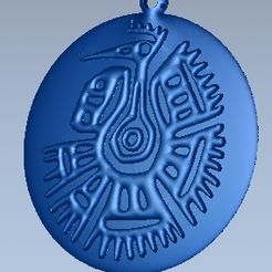 aztec.jpg Archivo STL colgante azteca・Idea de impresión 3D para descargar