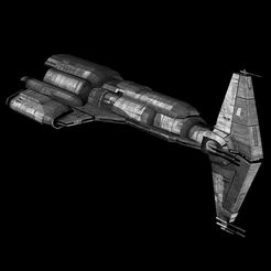 Hammerhead-class-cruiser-vue.jpg Файл STL КРЕЙСЕР КЛАССА "МОЛОТОГОЛОВЫЙ" ЗВЕЗДНЫЕ ВОЙНЫ・Модель для загрузки и 3D-печати
