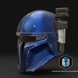 10001-2.jpg Heavy Mandalorian Helmet - 3D Print Files