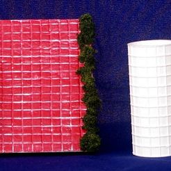 Square-Tiles-Roller-1.jpg Archivo STL Azulejos Rodillo Texturizado・Plan de impresora 3D para descargar
