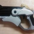mercy  gun makerslab.jpg Overwatch Mercy Gun snap assembly with moving parts