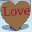 love.jpg Heart photo holder (Love)