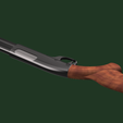 4.png Residual Evil 4 - Remington 870 shotgun 3D model