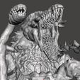 5.jpg BIOLLANTE - Godzilla Kaiju ARTICULATED head, jaw, tentacles, and snappers High-Poly for 3D printing