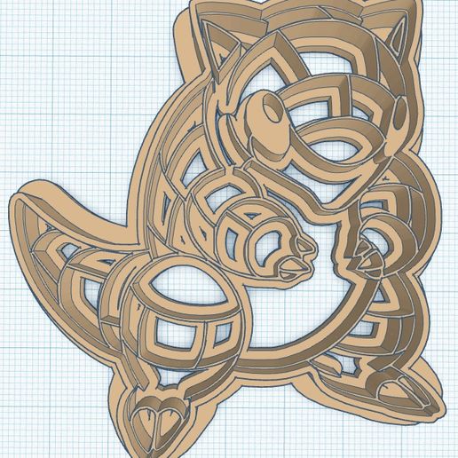 Sansdrew Cookie Cutter 3D model