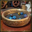 lotr2.jpg Lord of the Rings - The One Ring Dice Tray - No Support needed