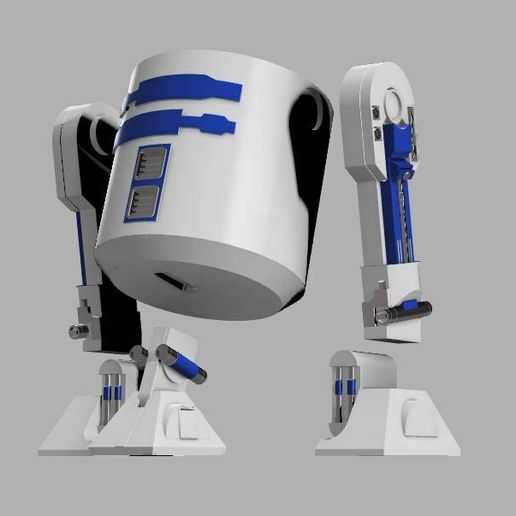 ⭐ Star Wars R2D2 Can Holder・ STL File for ・Cults