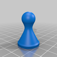 Pawn.png Portable Chess Board with Pieces
