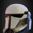 SuperCommandoHelmetFront34Left.png The Mandalorian Imperial Super Commandos Helmet for Cosplay 3D print model