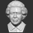 2.jpg Queen Elizabeth II bust 3D printing ready stl obj