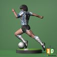 1.jpg Maradona Figure 3D Model by XYZ | 3D Printing | 3D Models
