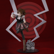 tbrender_006.png Makoto Nijima/ Queen- Persona 5 anime figurine for 3d printng