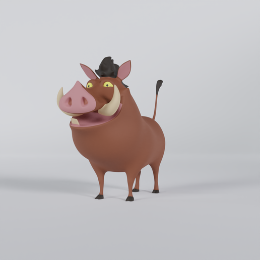 Pumba 3D model
