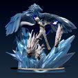 WIP26.jpg One Piece - Aokiji Kuzan Marine Admiral statue - Blue Pheasant 3D print model