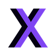 X.STL Arial font - all CAPS - A through Z