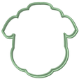 Contorno.png Rubble face front cookie cutter
