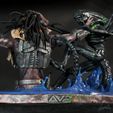 AVP_004.jpg AvP Diorama / Bust - Alien VS Predator inspired original design