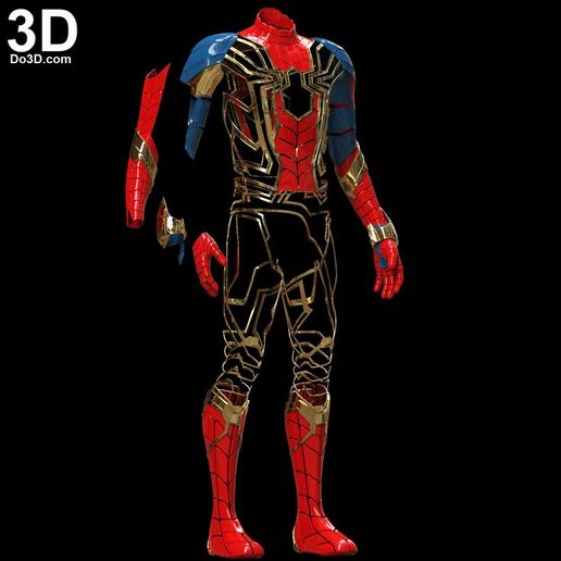 3D print Iron Spider Full Armor Wearable ・ Cults