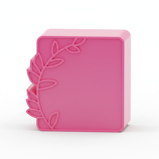 Ejector Floral Square Frame Brigadeiro and Sweets - Ejetor para Brigadeiro e Doces Tema Frame Quadrado Floral