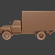 4.png GAZ-53 Box Truck - 3D Model