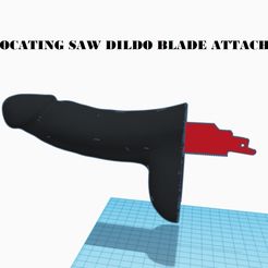 D2.JPG OBJ file Reciprocating Saw Dildo Attachment *CAUTION*・Design to download and 3D print