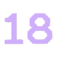 18.stl TERMINAL Font Numbers (01-30)
