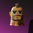 CR09.png CLASH ROYALE EMOJI CHESS PCS - HOG (CHESS HORSE)- PRINT IN PLACE