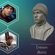 01.jpg Eminem 3D portrait sculpture 3D print model