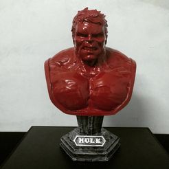 Hulk Angry Bust - Infinity War - from Marvel
