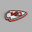 KC_Logo.png Kansas City Chiefs Logo Keychain/Ornament