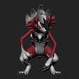 lycanroc-midnight-5.jpg Pokemon - Lycanroc Midnight with 2 poses
