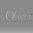 STL file s.oliver logo 🎭・3D printer model to download・Cults
