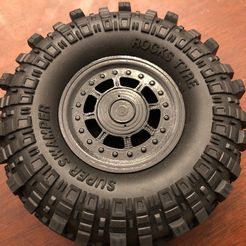 9c93443ba19293e5f1c7161442306c3a_display_large.JPG Fichier STL gratuit Goodson's Hobbies 1.9 Beadlock Wheel 04 - "Alpha H1".・Modèle à télécharger et à imprimer en 3D