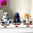 06.png Star Wars Storm Trooper MultiColor Flexi Print-In-Place + figure & keychain