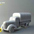 makerslab-3dmodel-praga-rnd.jpg Praga RND 1950 truck