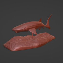 WhaleShark01.png Файл STL Китовая акула・Шаблон для 3D-печати для загрузки, PooyaartCG