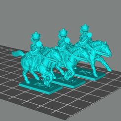 NMV_FR_CC_1806_Trumpet_charge.jpg 3D file 6MM NAPOLEONIC FENCH CHASSEUR A CHEVAL 1806 CAMPAIGN DRESS CHARGING-Trumpeteer・3D printer model to download