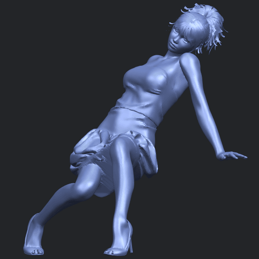 19_TDA0661_Naked_Girl_G09B02.png Download free file Naked Girl G09 • Design to 3D print, GeorgesNikkei
