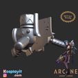 Kosplayit ARG) NE Og Rotel yy] ny Xclt) Serres | oS Jinx Arcane Zap Gun 3D Model League of Legends