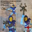 RBL3D_skeletor_NA_staff3.jpg New Adventures of He-man Skeletor Staff Redesign